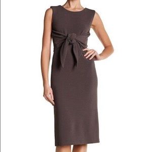 NWT Sharagano Sleeveless Front Tie Dress